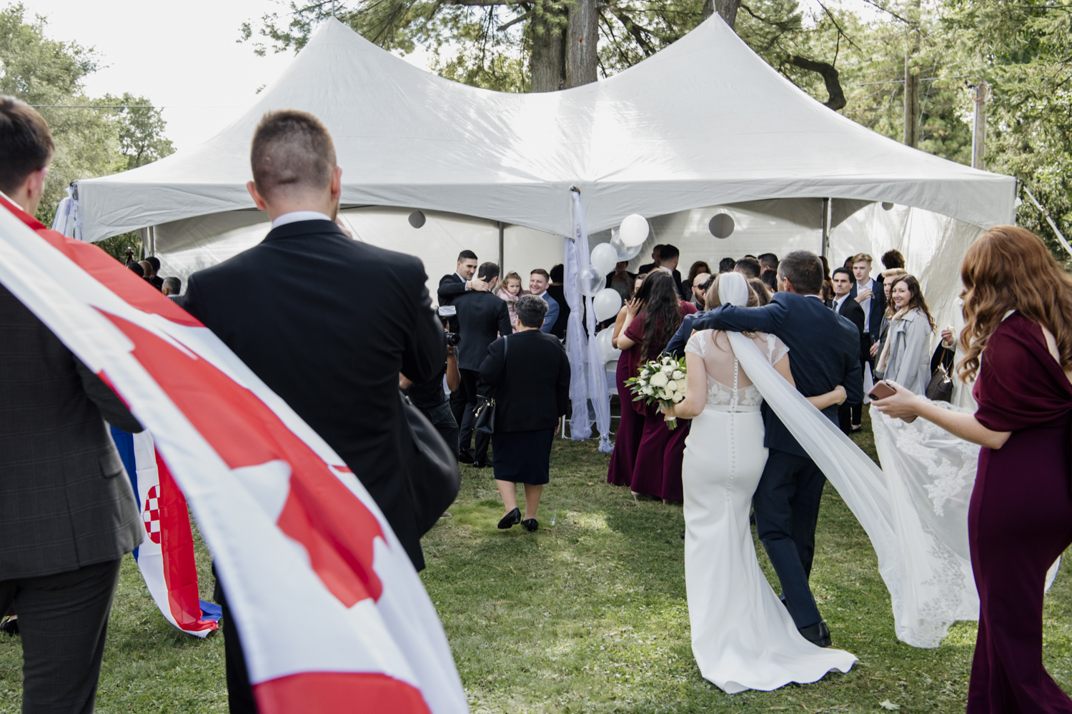 a grandiose Croatian wedding celebration. Oakville. knorthphotography